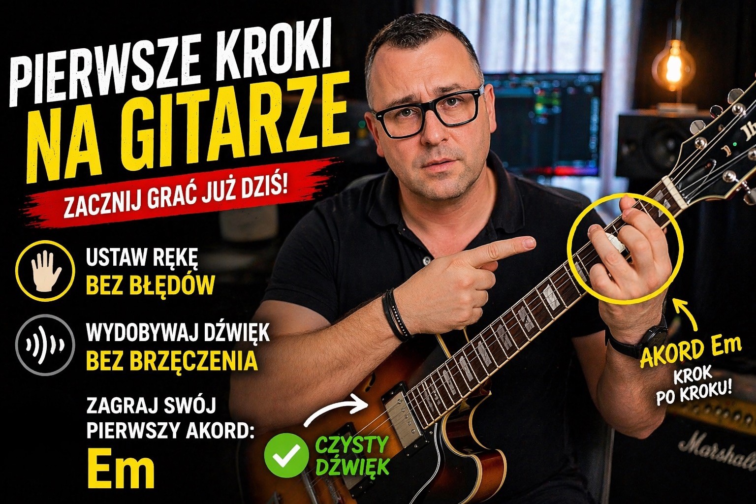 Gitara pierwsze kroki